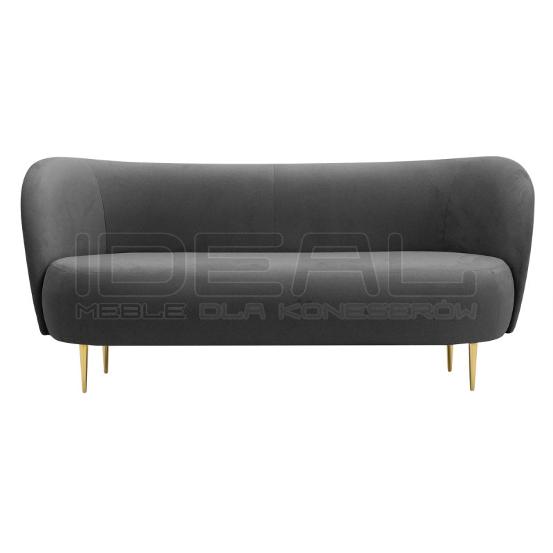 Sofa glamour nowoczesna na nóżkach Aldo 3 os.