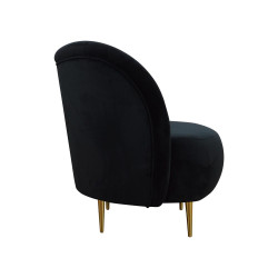 Fotel glamour nowoczesny na nóżkach Aldo