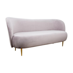 Sofa glamour nowoczesna na nóżkach Aldo 3 os.