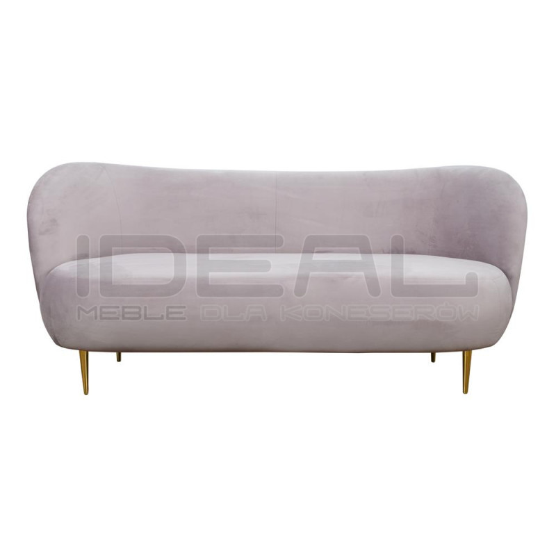 Sofa glamour nowoczesna na nóżkach Aldo 3 os.