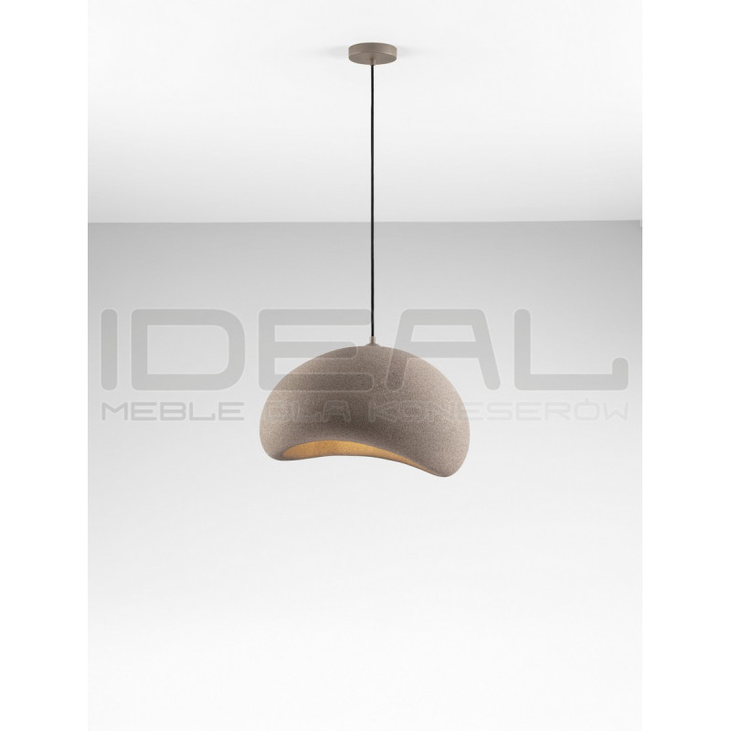 Lampa Wabi 50 brązowa – wabi sabi, naturalny design|IdealMeble