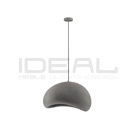 Lampa Wabi szara – artystyczne oświetlenie w stylu wabi-sabi