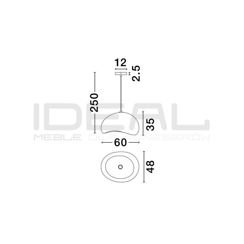 Lampa wisząca Wabi brązowa – naturalna i artystyczna forma