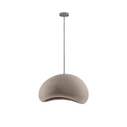 Lampa wisząca Wabi brązowa – naturalna i artystyczna forma