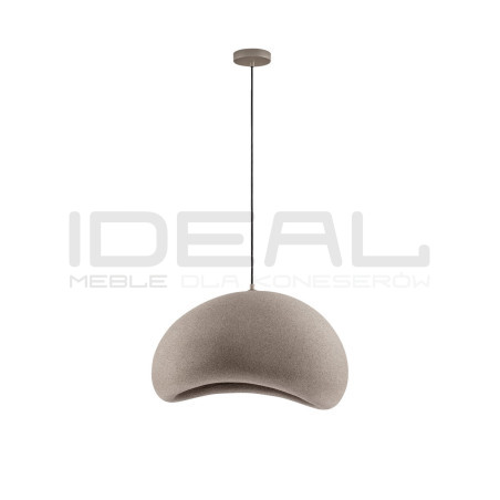 Lampa wisząca Wabi brązowa – naturalna i artystyczna forma