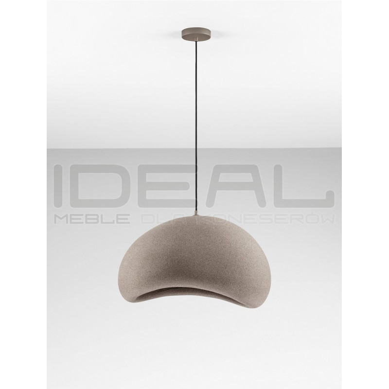 Lampa wisząca Wabi brązowa – naturalna i artystyczna forma