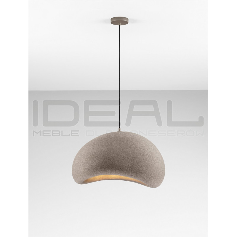 Lampa wisząca Wabi brązowa – naturalna i artystyczna forma