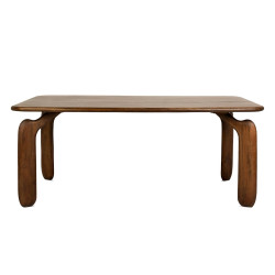 ORIZON stół z drewna mango – Nowoczesny styl do jadalni