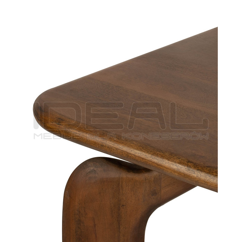 Konsola  ORIZON – Subtelna forma z naturalnego drewna mango