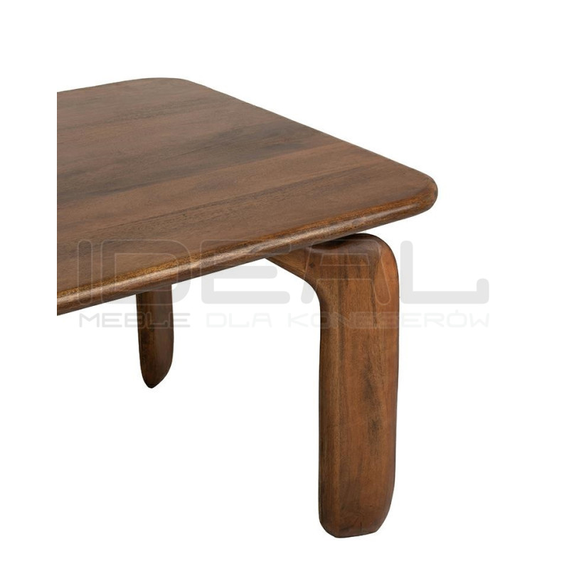 Konsola  ORIZON – Subtelna forma z naturalnego drewna mango