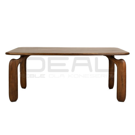 Konsola  ORIZON – Subtelna forma z naturalnego drewna mango