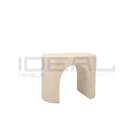 Stolik ICARO beżowy z drewna mango – nowoczesny design