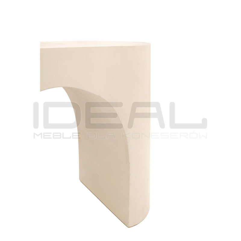 Stolik ICARO beżowy z drewna mango – nowoczesny design