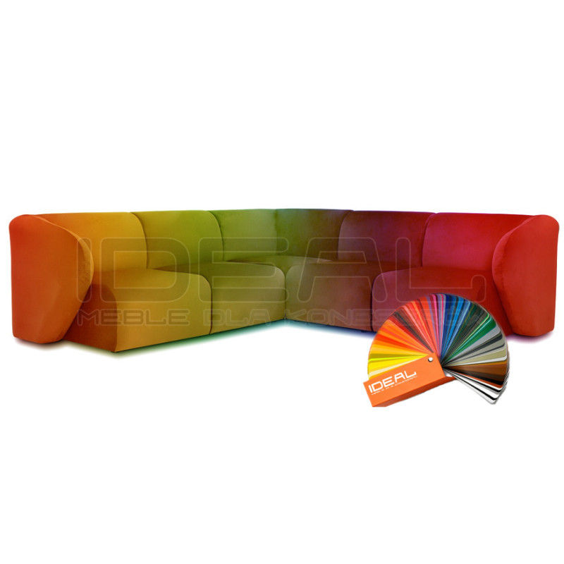 Narożnik Modułowy Lawenda – 5-częściowy zestaw|IdealMeble.pl