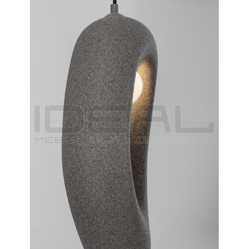 Lampa Wabi szara – nowoczesna elegancja i naturalna forma