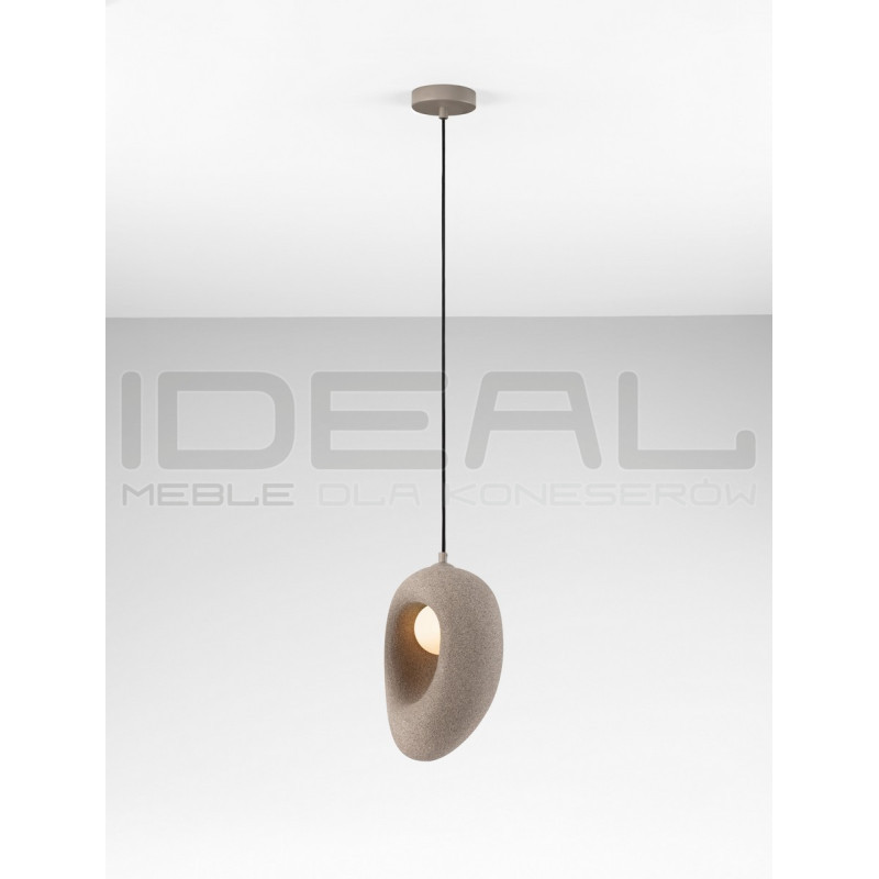 Lampa Wabi brązowa – lampa w stylu japandi i wabi-sabi