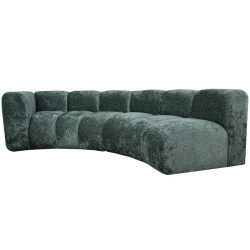 Sofa modułowa Serena – Zaokrąglona sofa w kształcie łuku
