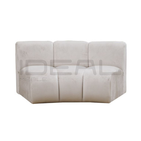 Narożny fotel z wyprofilowanym oparciem |Moduł sofy Serena