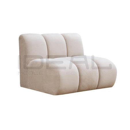 Fotel bez boków Serena – kompaktowy moduł sofy | IdealMeble