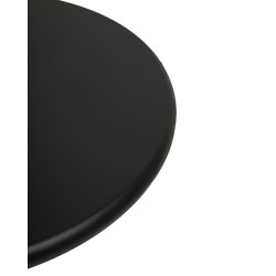 Stolik kawowy LEONARDO czarno-złoty – luksus do salonu