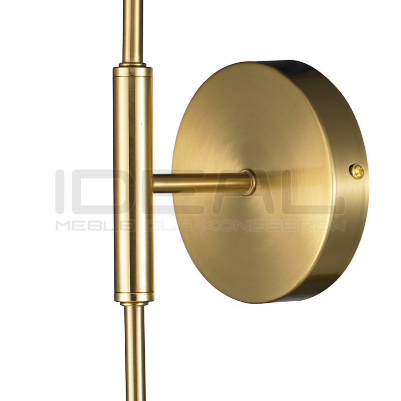Kinkiet MIKA-1 Lucca – Oświetlenie w złotym wykończeniu