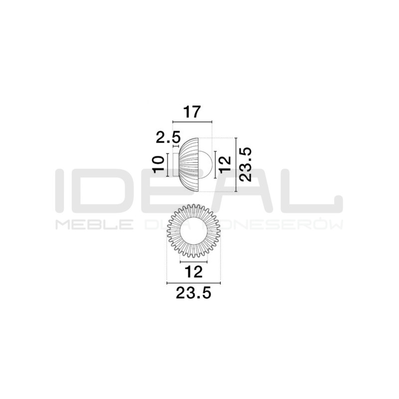 Kinkiet ceramiczny Clay – Designerska lampa ścienna w 4 Kolorach