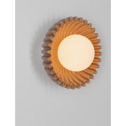 Kinkiet ceramiczny Clay – Designerska lampa ścienna w 4 Kolorach