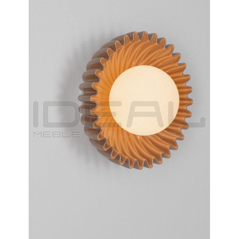 Kinkiet ceramiczny Clay – Designerska lampa ścienna w 4 Kolorach