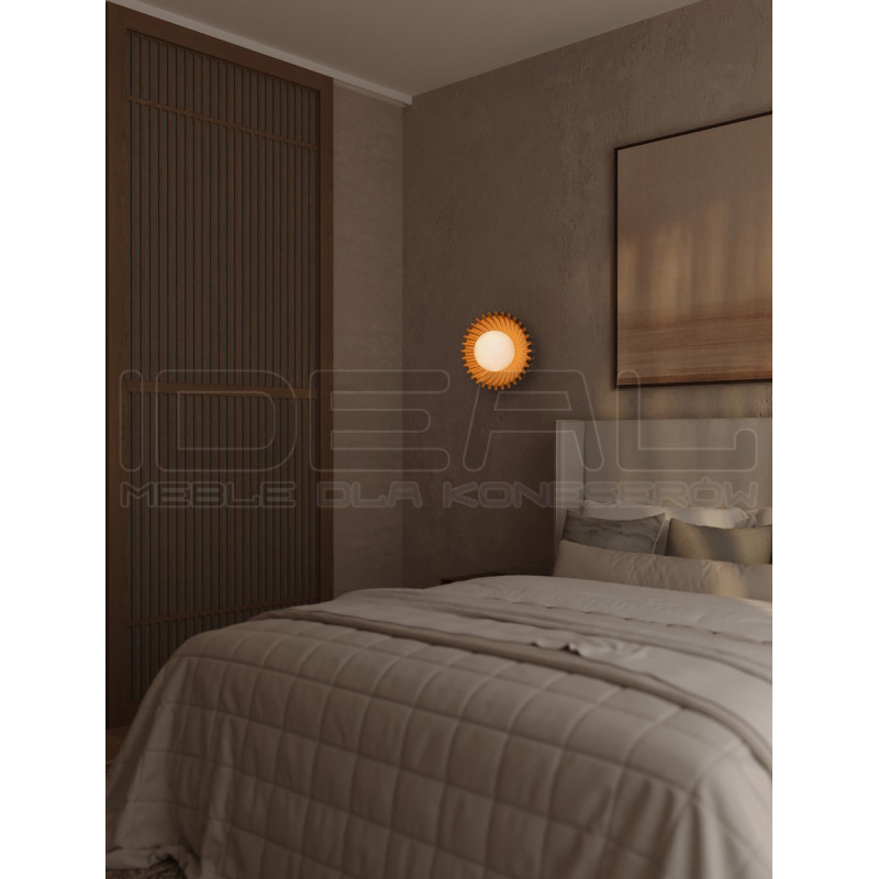 Kinkiet ceramiczny Clay – Designerska lampa ścienna w 4 Kolorach