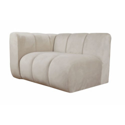 Fotel modułowy Serena bez boku – z jednym podłokietnikiem