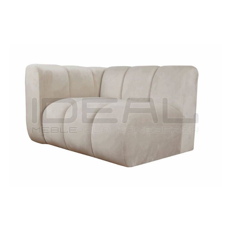 Fotel modułowy Serena bez boku – z jednym podłokietnikiem