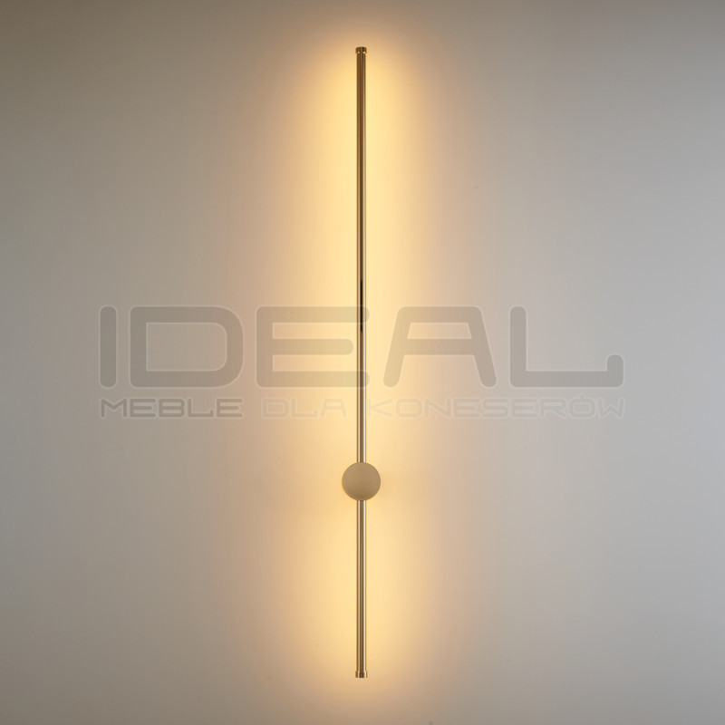 Kinkiet glamour Sparo Sopel 100 złoty połysk | IdealMeble.pl