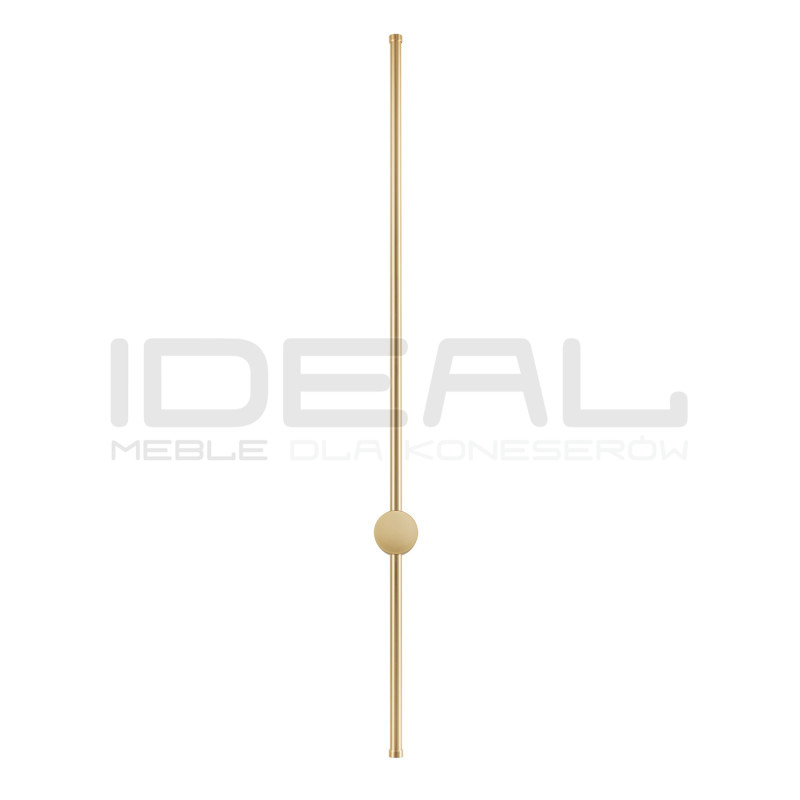 Kinkiet glamour Sparo Sopel 100 złoty połysk | IdealMeble.pl