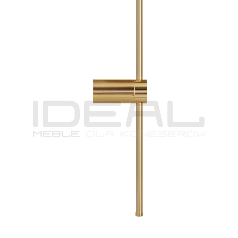 Kinkiet glamour Sparo Sopel 100 złoty połysk | IdealMeble.pl