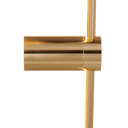 Kinkiet glamour Sparo Sopel 100 złoty połysk | IdealMeble.pl