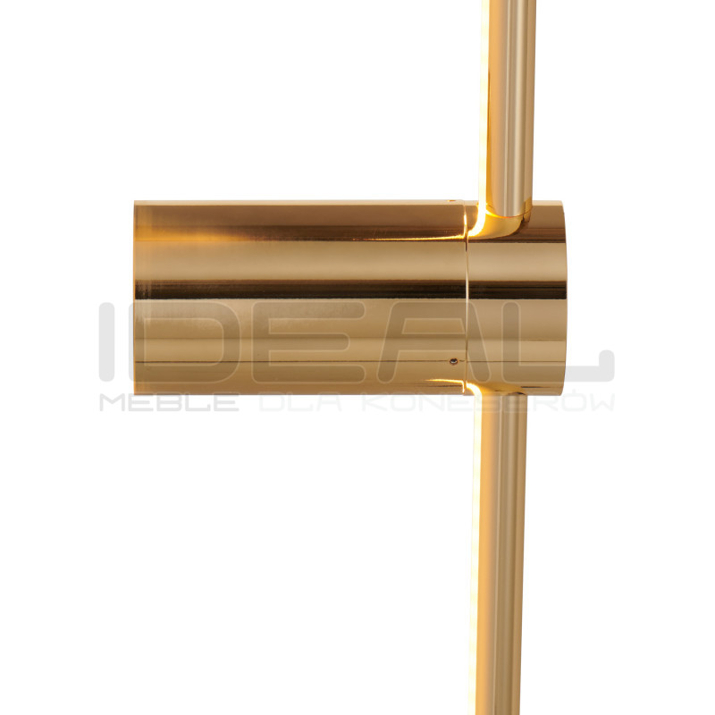 Kinkiet glamour Sparo Sopel 100 złoty połysk | IdealMeble.pl