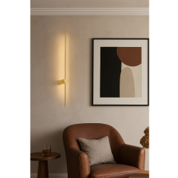 Kinkiet glamour Sparo Sopel 100 złoty połysk | IdealMeble.pl