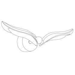 Nowoczesny kinkiet GUFO LED różowe złoto | IdealMeble.pl