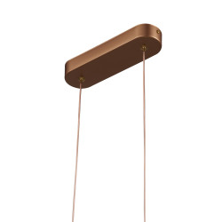 Lampa wisząca GUFO 1 - rozpięte skrzydła | różowe złoto