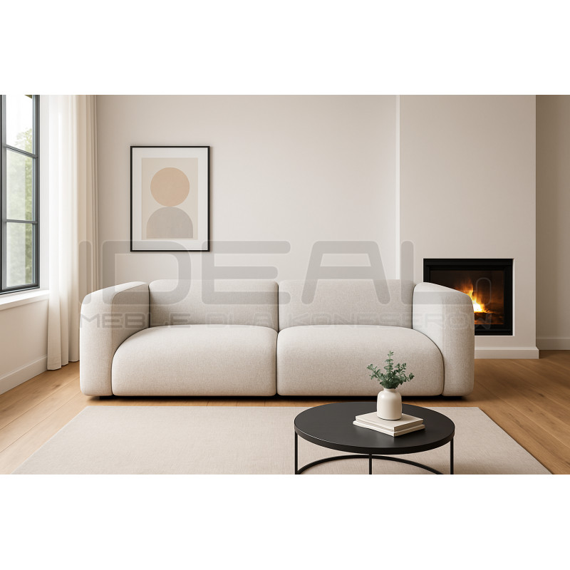 Sofa modułowa 3 os. Serena gładka SL+SP | IdealMeble.pl