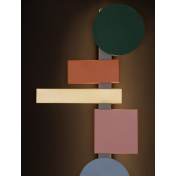 Kinkiet Piet – geometryczna kompozycja światła i koloru