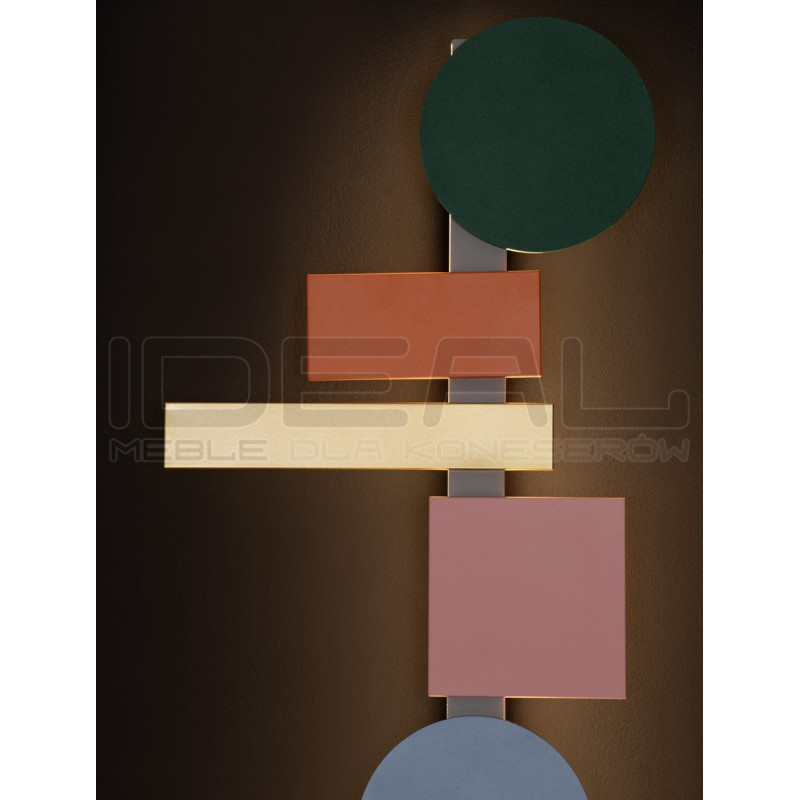 Kinkiet Piet – geometryczna kompozycja światła i koloru