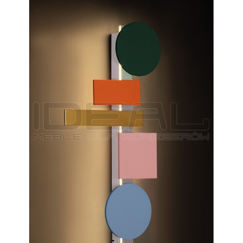 Kinkiet Piet – geometryczna kompozycja światła i koloru