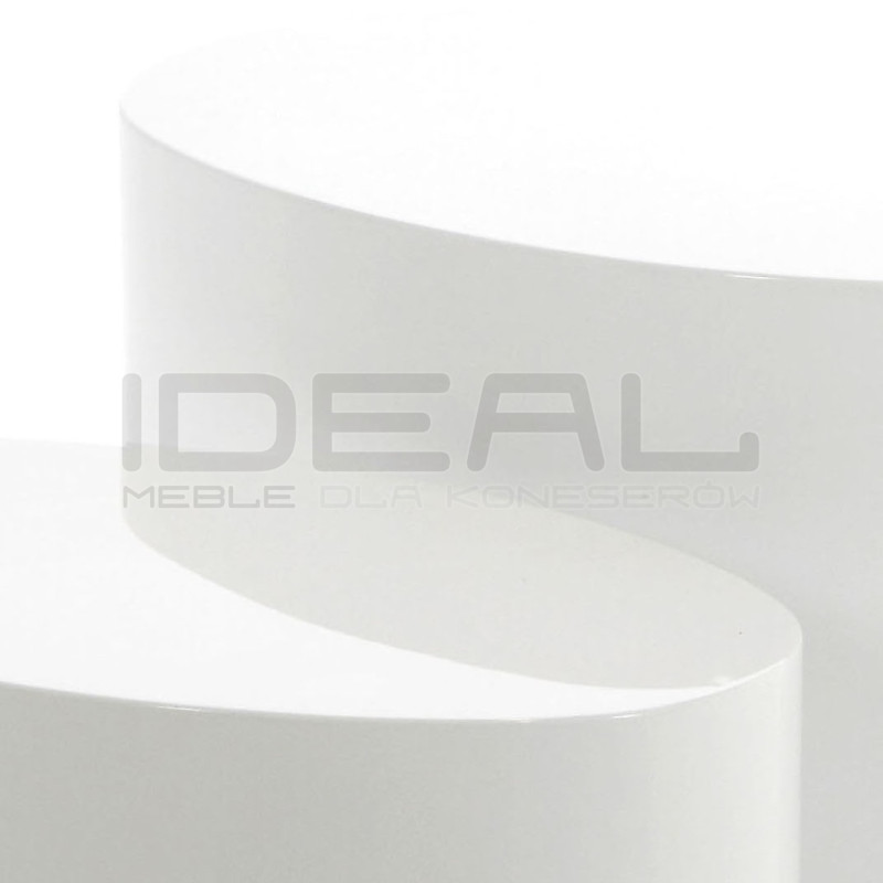 Zestaw stolików kawowych MICE biały