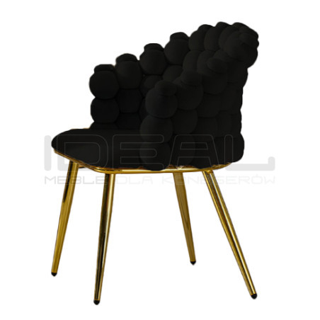 Krzesło Glamour Fantasy Gold Amas