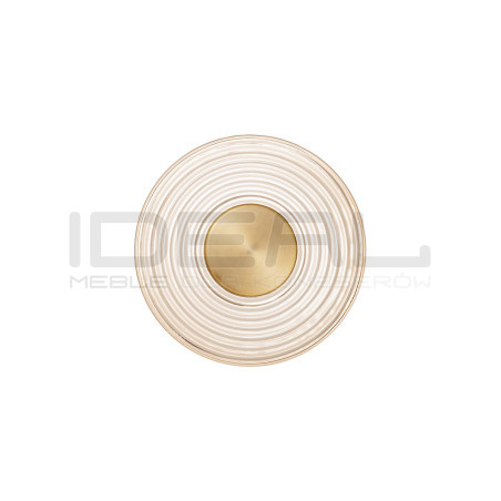 Kinkiet okrągły Onsu złoty | IdealMeble.pl