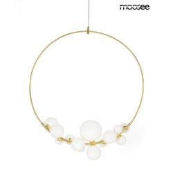 Lampa wisząca ROCIO złota – nowoczesne luksusowe oświetlenie