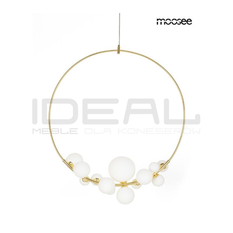 Lampa wisząca ROCIO złota – nowoczesne luksusowe oświetlenie