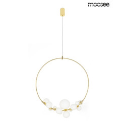 Lampa wisząca ROCIO złota – nowoczesne luksusowe oświetlenie