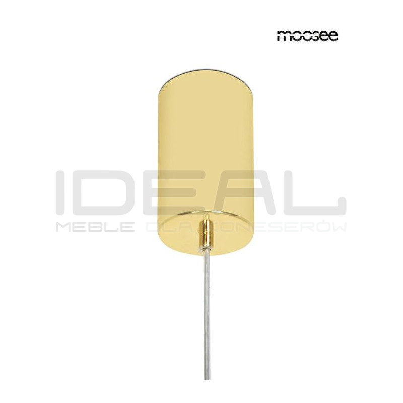 Lampa wisząca ROCIO złota – nowoczesne luksusowe oświetlenie